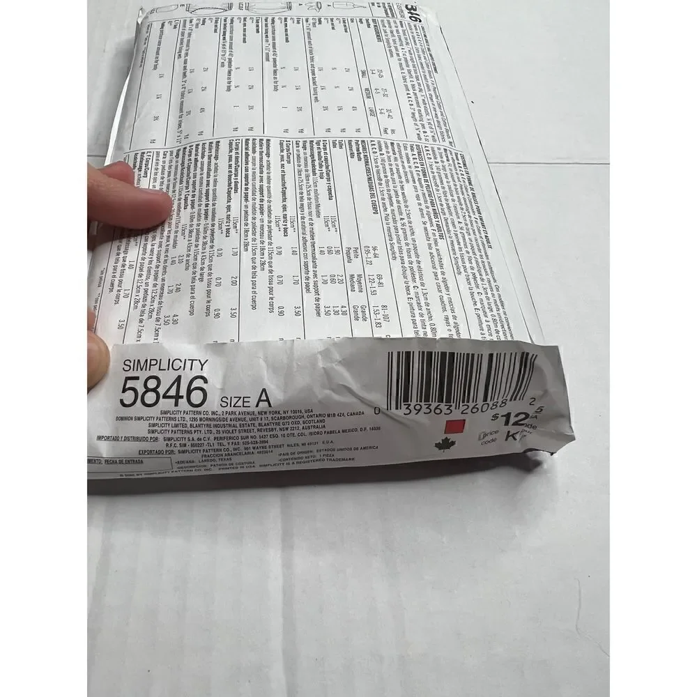 Simplicity costumes pattern 5846 - Picture 4 of 6